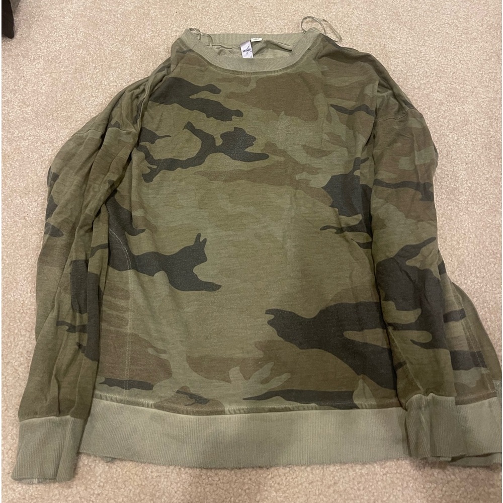 Camo Blouse